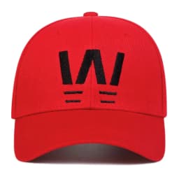 Anime Captain Tsubasa Hat Wakabayashi Genzo Red Baseball Hat Adjustable Casual Sunshade Hat Embroidered Duck Tongue Hat