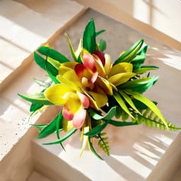 Simulated Orchid Hair Clip Bohemian Beach Resort Side Hair Clip Photo Atmosphere Butterfly Orchid Hair Accessories