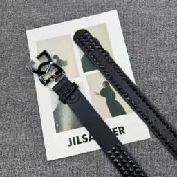 Y2K Luxury Punk Belt for Men and Women - Rivet Design in Black and Silver, High End, Fashionable,and Versatile with Metal Buckle