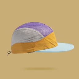 Retro Trend Color-Matched Design Mesh + Quick-Drying Fabric Brimmed Baseball Cap, Suitable for Outdoor Sports and Sun Protection