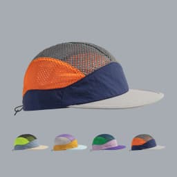 Retro Trend Color-Matched Design Mesh + Quick-Drying Fabric Brimmed Baseball Cap, Suitable for Outdoor Sports and Sun Protection