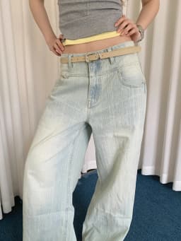 Korean Style Thin WaistBelt For Women Niche Minimalist Belt For Skirts And Jeans Decorative Waist-Cinching Leather Belt