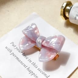 Hair Accessories Korean Style Acetate Hairpin Cute Bow No Slip Bow Tie Duckbill Clip Light Luxury Hair Bangs Clip Women