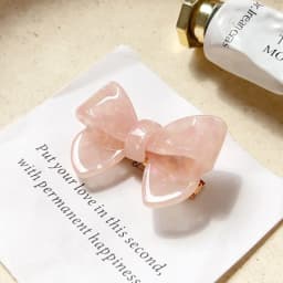 Hair Accessories Korean Style Acetate Hairpin Cute Bow No Slip Bow Tie Duckbill Clip Light Luxury Hair Bangs Clip Women