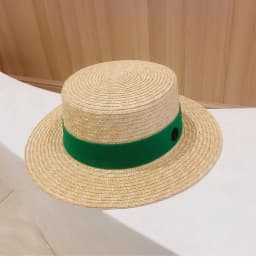Classic French Straw Boater Hat wheat Women Men Flat Top Sun Cap Summer Beach Vacation Breathable Elegant Ribbon Band Panama Hat