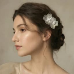 Handmade Alloy Flower Headdress Women's Hair Accessories Fashion Bridal Wedding Hair Comb Women's party HairClips Accessories