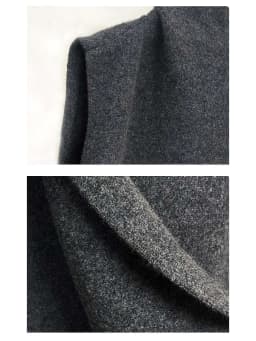 Marino Wool Hooded Neck Warmer Scarf Women Knitted Snood Turtleneck Cowl Shawl