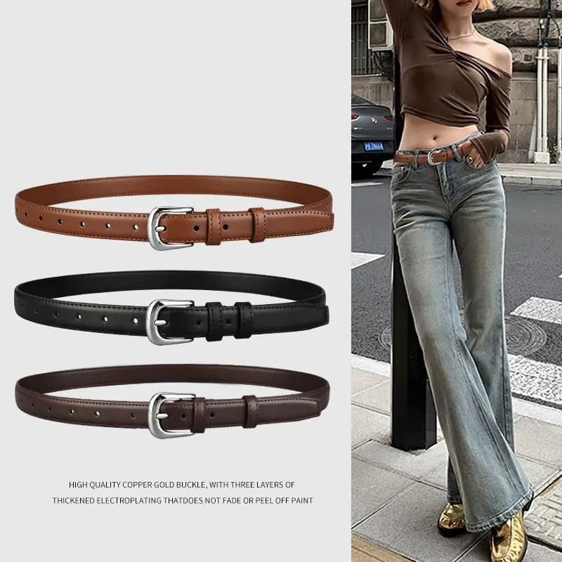 1pcs Belt Ladies Retro All-Match Fashionable Belt Summer New Waist Jeans Belt Ladies