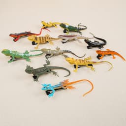 12pcs Cartoon Lizard Hair Clips Cute Simulated Lizard Hair Pins Set for Women Girls Cute Design Resin Hairpin for Party