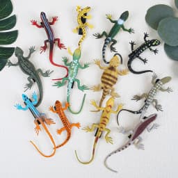 12pcs Cartoon Lizard Hair Clips Cute Simulated Lizard Hair Pins Set for Women Girls Cute Design Resin Hairpin for Party