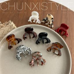 Trendy French Hair Claw Clips Acetate Retro High Ponytail Holders Elegant Crab Shark Clip for Women Girls