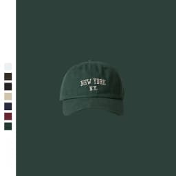 Men and Woman's Baseball Caps Adjustable Casual Embroidered 1989 New York American Cotton Sun Hats Unisex Solid Hats