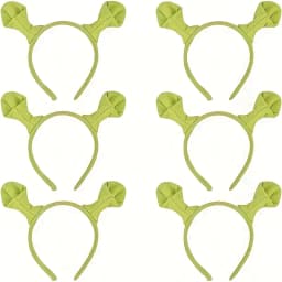 6/12pcs, Monster Ears Headband Set - Suitable for Cosplay, Birthday, Party, Ceremony, Graduation Party, Easter Halloween Christm