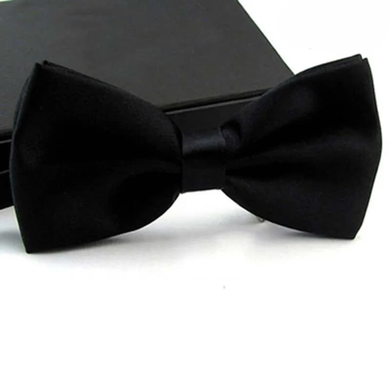 Solid Bow Tie Mens Bowtie Butterfly Bowknot Women Adjustable Clip-on Clothing Accessories school Wedding Christmas Gift Luxury