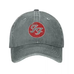 Music F-Foo F-Fighters Band Men Women Baseball Cap Logo Rock Concert Distressed Cotton Hats Vintage Outdoor Activities Headwear