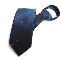 Zipper Ties For Men Pre-tied Neck Tie 8cm Top Quality Red Black Navy Blue Pre-tied Neckties Classic Man Zipper Gravatas Wedding