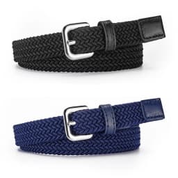 Stretch Nylon Children's Belt Simple Design Jeans Accessories Girdle Outdoor Sports Training Pin Buckle Elastic Canvas Waistband