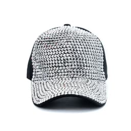 Ladies' Baseball Cap Summer Autumn Rhinestone Versatile Women Sun Hat Shopping Korean Style Fashion Hip-Hop Travel Peaked Cap