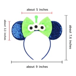 Disney Cruella Ears Headbands Kids Anime 101 Dalmatians Hair Accessories Women Cosplay Cruella De Vil Hairband For Girl Festival