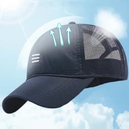 Unisex Three Horizontal Embroidered Quick Drying Baseball Caps Spring Summer Outdoor Adjustable Casual Hats Sunscreen Hat Cap