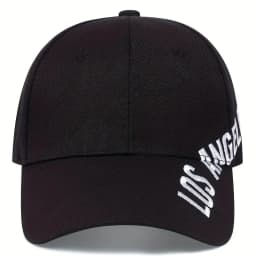 Unisex Los Angeles Letter Embroidery Baseball Caps Spring Autumn Outdoor Adjustable Casual Hats Sunscreen Hat Sports Cap