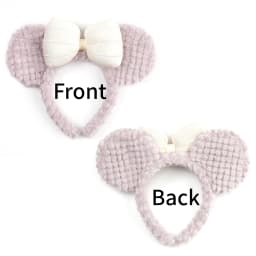 Girls Big Ear Mouse Plush Headband Cartoon Face Wash Headwear Cosplay Decoration Christmas Party Cloth Hair Band Adult/Children