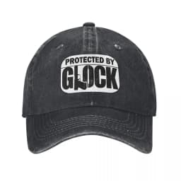 Gun Unisex Baseball Caps Tactical Shooting Distressed Washed Hats Cap Vintage Outdoor All Seasons Travel Gift Headwear