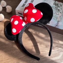 2026 New Cartoon Big Size Classic DOT Sequin Bow Headband For Women Party Girl Hairband Festival Park Trip DIY Hair Accessories