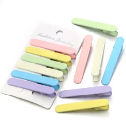 20 PCS Hair Clips for Styling Sectioning, 6 CM Matte Alligator Hair Clips Hair Barrettes No Crease Metal Hair Clip
