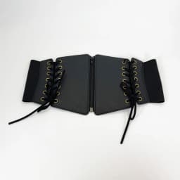 Lace Up Front Corset Belt For Women Punk Wide Belt Female Slimming Body Elastic Bustier Waistband Hip Hop Gothic Dress Girdle