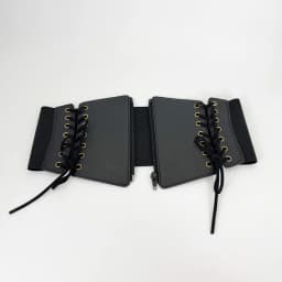 Lace Up Front Corset Belt For Women Punk Wide Belt Female Slimming Body Elastic Bustier Waistband Hip Hop Gothic Dress Girdle
