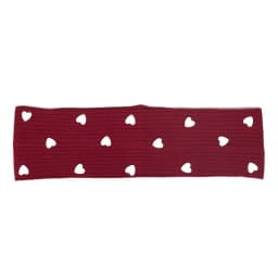 Women Colorful Heart Ribbed Headbands HairBands Casual Elastic Headwear Hair Accessories Ladies Girls Head Wraps Gift