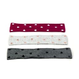 Women Colorful Heart Ribbed Headbands HairBands Casual Elastic Headwear Hair Accessories Ladies Girls Head Wraps Gift