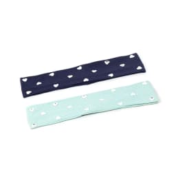 Women Colorful Heart Ribbed Headbands HairBands Casual Elastic Headwear Hair Accessories Ladies Girls Head Wraps Gift