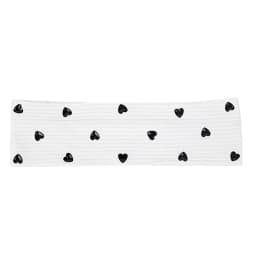 Women Colorful Heart Ribbed Headbands HairBands Casual Elastic Headwear Hair Accessories Ladies Girls Head Wraps Gift