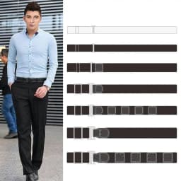 Shirt Stay Belt Lock Belt for Men Women Keep Shirt Tucked In Adjustable Elastic Non-slip Wrinkle-Proof Shirt Holder Strap