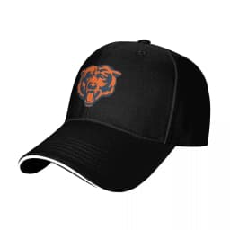bears-chicago Baseball Cap Uv Protection Solar Hat Fashion Beach Female Men's