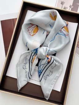 1pc 70*70cm Square Scarf Women Luxury Bandana Head Fashion Lady Hair Shawl Wrap Spring Summer Female Neckerchief Hijab