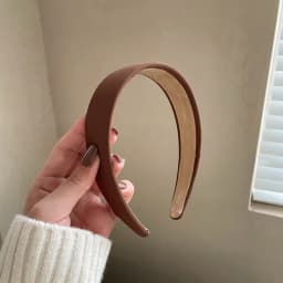 1pc Elegant Hair Pressing Wash Hair Binding Band for Women, New Summer Design, Wide-rimmed Black Hair Clip Headband Headpiece.