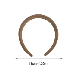 1pc Elegant Hair Pressing Wash Hair Binding Band for Women, New Summer Design, Wide-rimmed Black Hair Clip Headband Headpiece.