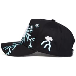 Unisex LA Embroidery Lightning Baseball Caps Spring Autumn Outdoor Adjustable Casual Hats Sunscreen Hat Sports Cap