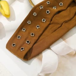 New Metal Rock Hollow Eyelet Elastic Headband Star Air Eye Studded Headbands Fabric Wide Hollow Eyelets Hair Bands Punk