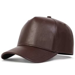 Unisex Solid Color Light Plate Leather Baseball Caps Spring Autumn Outdoor Sunscreen Hat Adjustable Casual Trucker Hats