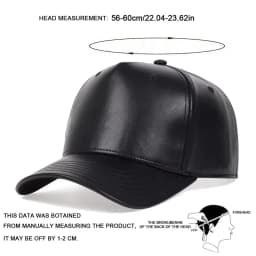 Unisex Solid Color Light Plate Leather Baseball Caps Spring Autumn Outdoor Sunscreen Hat Adjustable Casual Trucker Hats