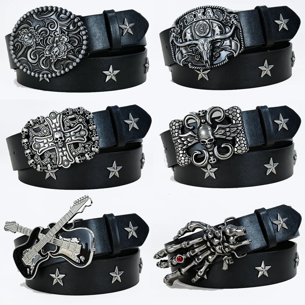 New Retro Men's Belt Bohemian Style Fashion Personalized Belt For Men Women Punk Gothic Rock Y2K Belts For pants and jeans