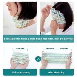 Washing Face Elastic Headband Stylish Elastic Headband with Hollow Design Non-slip Wide Hair Accessories for Women Twist Knitted