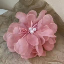 Elegant Large Size Cloud-like Flower Hairpin for Women Oversized Fairy-tale Hair Grips for Updo Styling Sophisticated Sensation