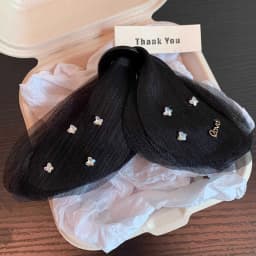 1PC Dreamy Butterfly Shiny Gauze Hair Claw, Elegant French Shark Clip, Delicate Back Head Fairy Hair Accessories For Women