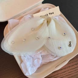 1PC Dreamy Butterfly Shiny Gauze Hair Claw, Elegant French Shark Clip, Delicate Back Head Fairy Hair Accessories For Women
