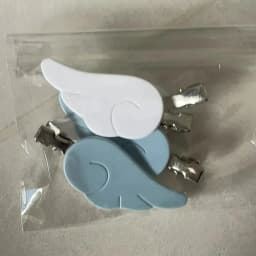 2pcs Y2K Harajuku Angel Wing Hair Clips Kawaii Sweet Girls Hairpins Barrettes Headwear Ornaments Fashion Jewlery Accessories